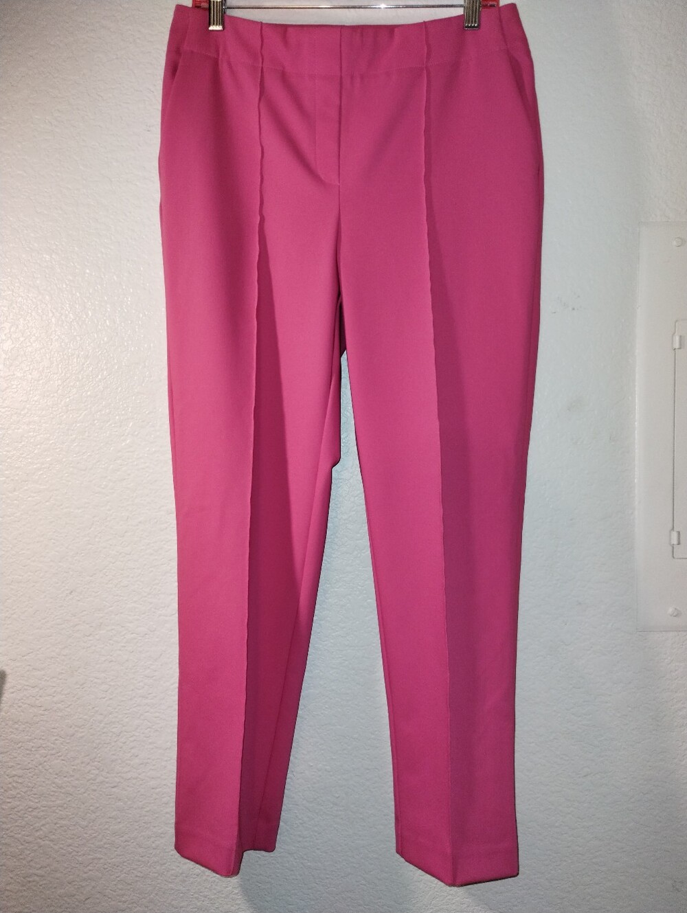 Rachel Zoe Women’s Barbie Pink🩷Straight-Leg Pant sz 8